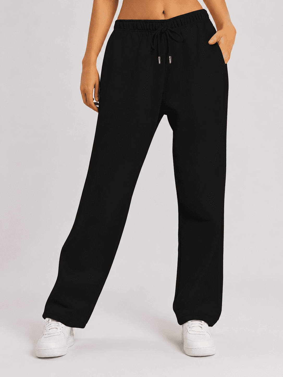 Casual Straight Leg Pants