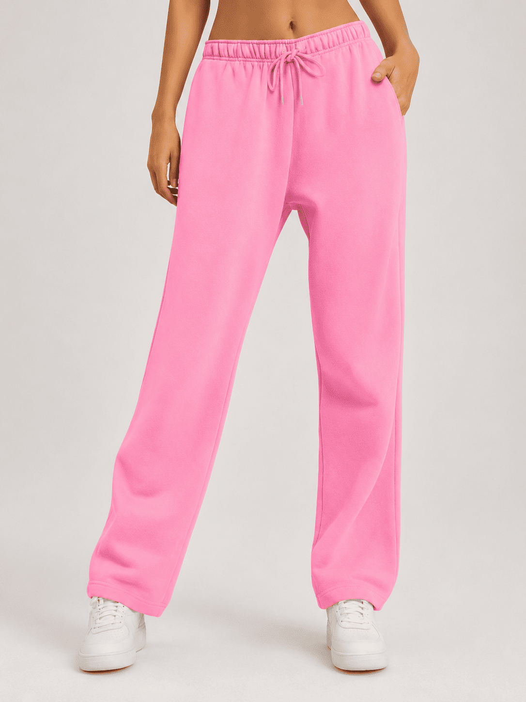 Casual Straight Leg Pants