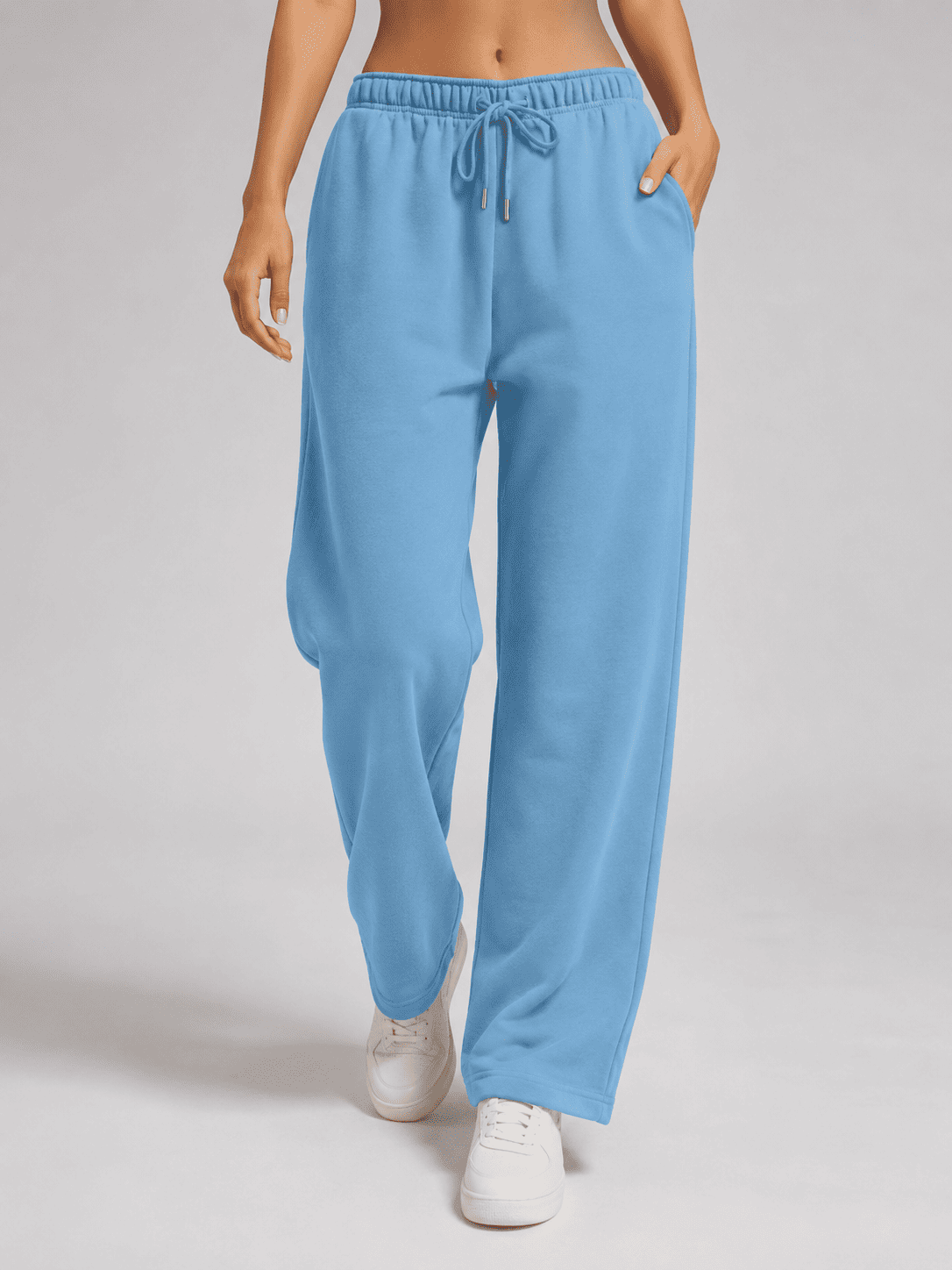 Casual Straight Leg Pants