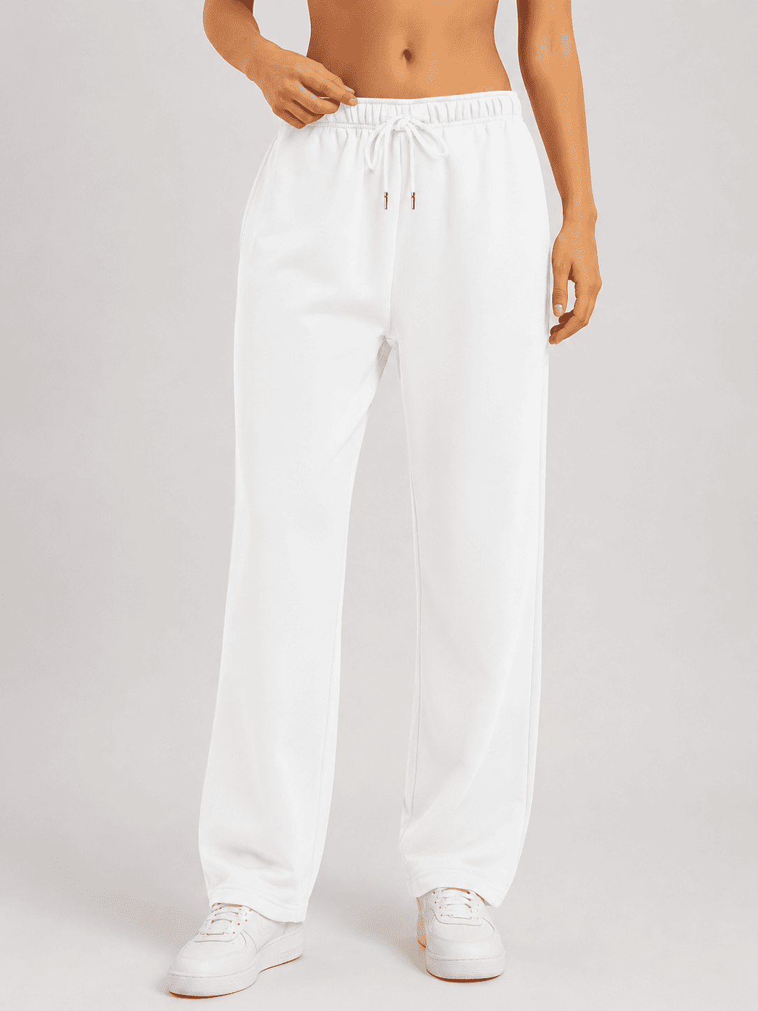 Casual Straight Leg Pants